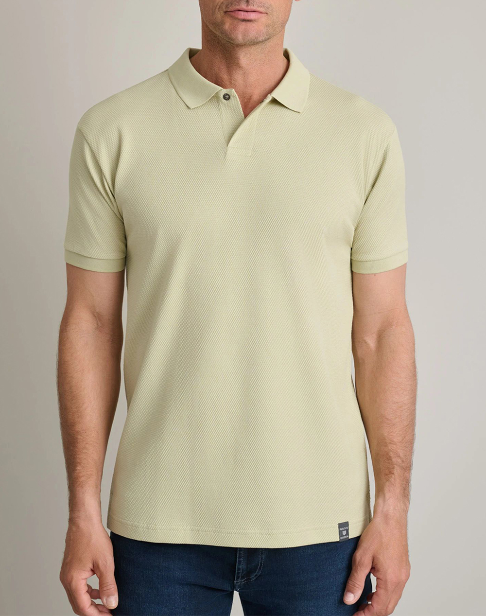 NAVY&GREEN ΜΠΛΟΥΖΑ ΠΟΛΟ 24EY.022/PL-BUTTER YELLOW LightYellow