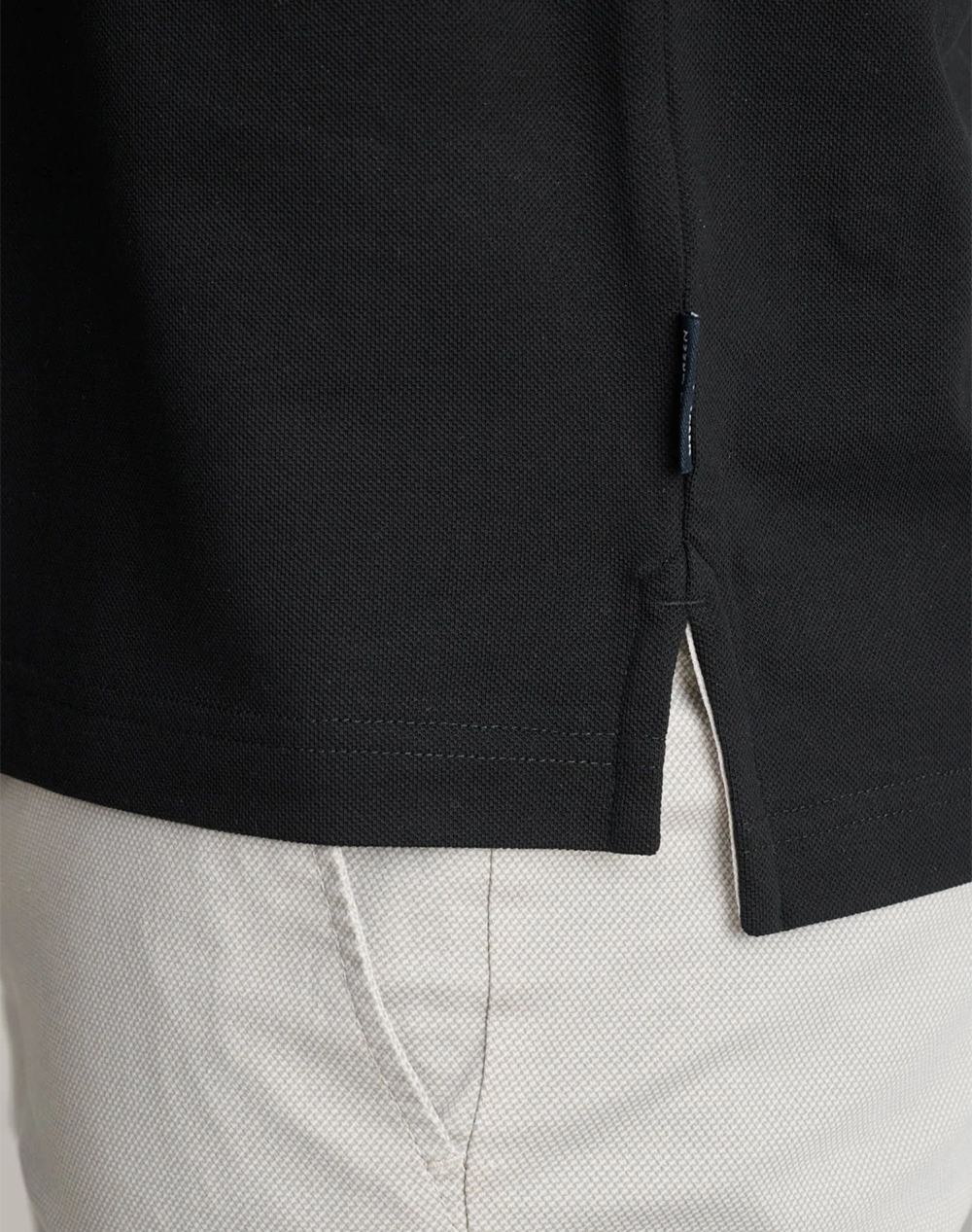 Navy Green Μπλούζα Πολο 24Ts 004 Pl-Black Black ανδρικά ρούχα μπλούζες Polo Politikos Shop Πολιτικός