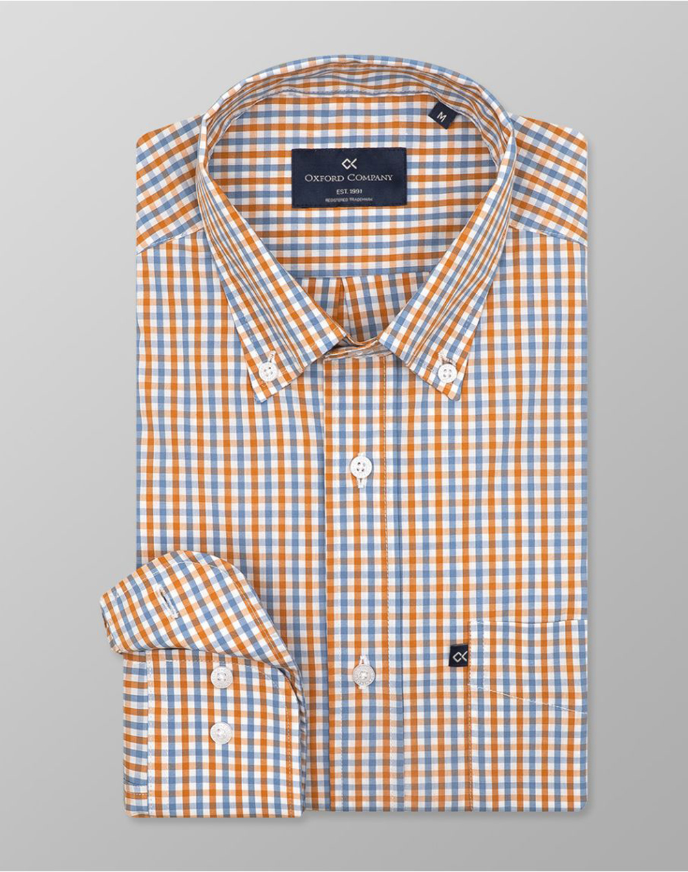 OXFORD COMPANY BUTTON DOWN ΠΟΥΚΑΜΙΣΟ M135-BZ10.01-01 Multi