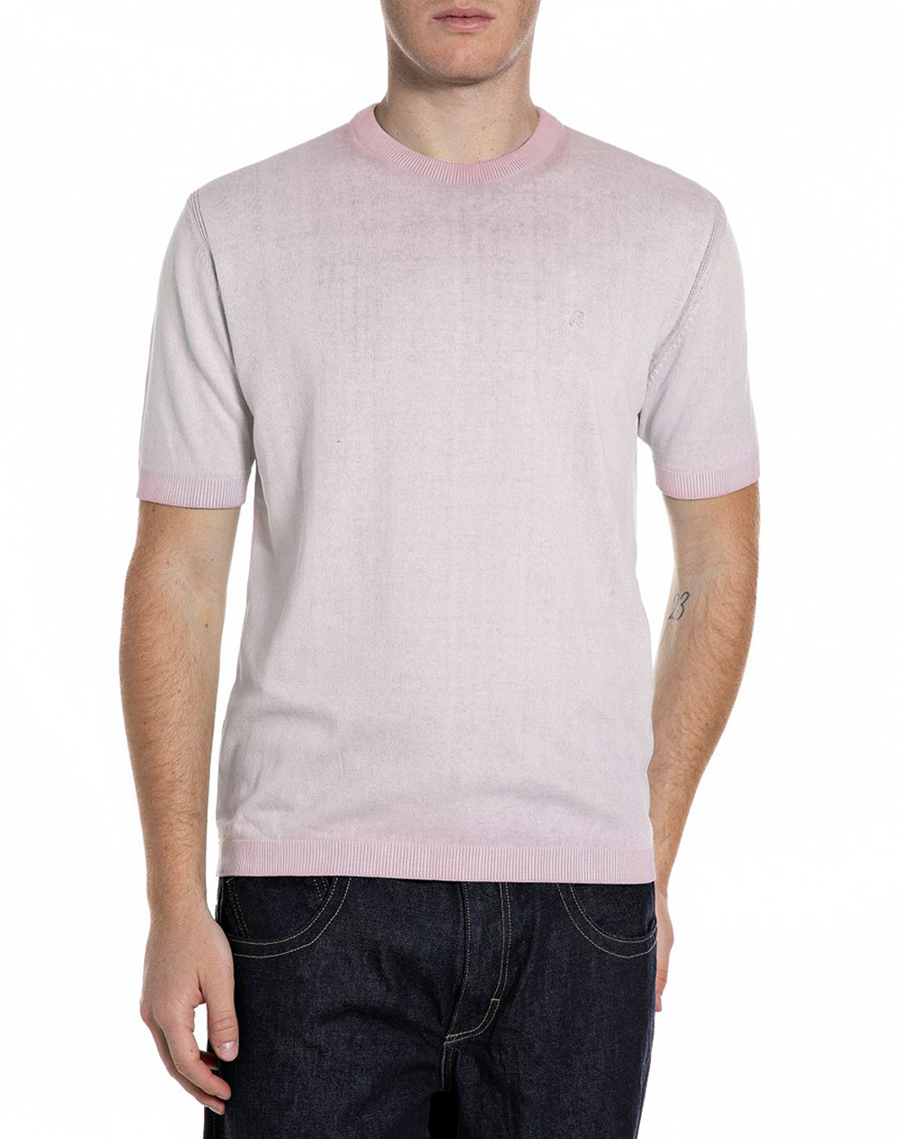 REPLAY ΠΛΕΚΤΟ UK4718.000.G20785A-062 LightPink