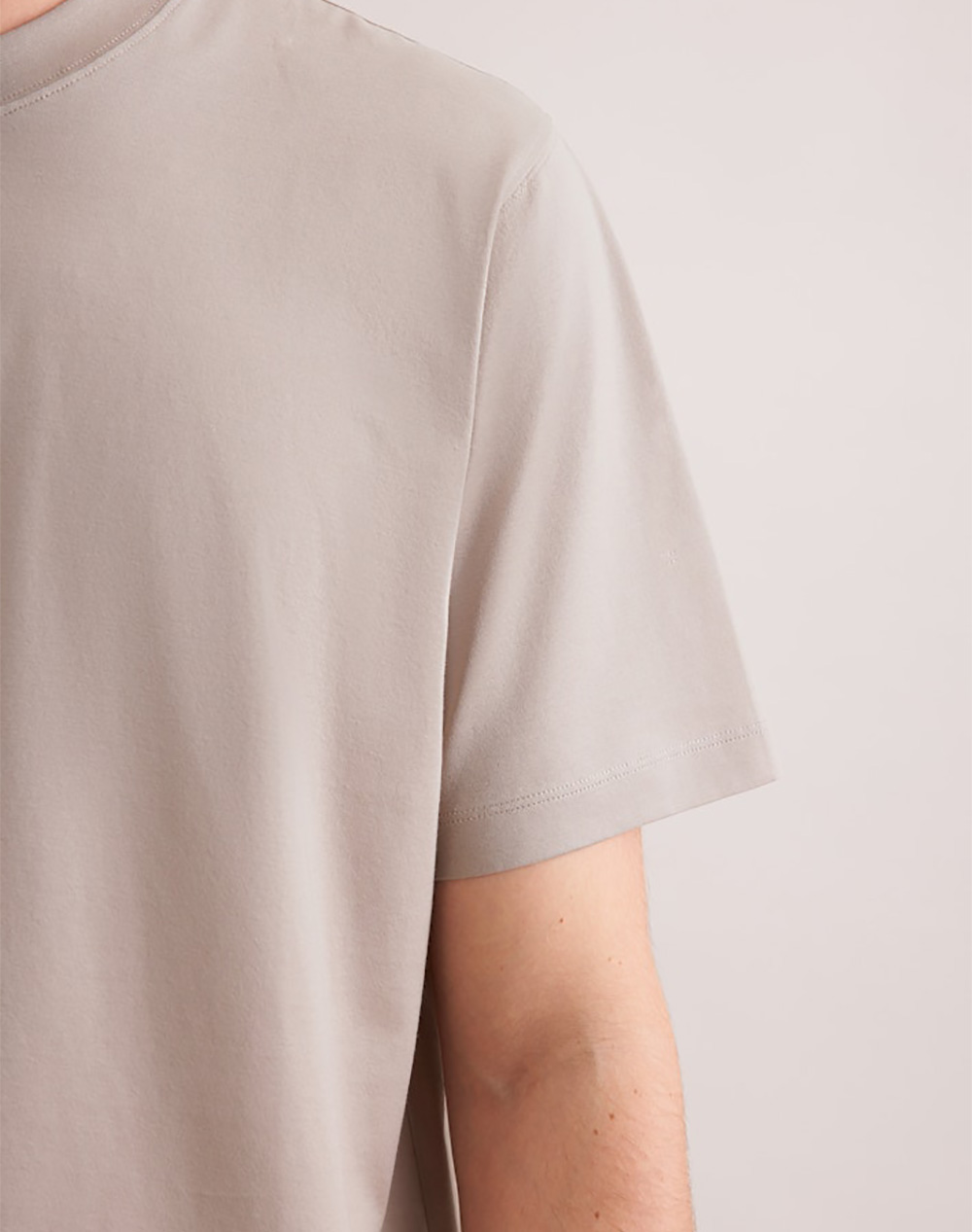 SEIDENSTICKER BASIC T-SHIRT MERCERIZ 849665-05 Biege φωτογραφία