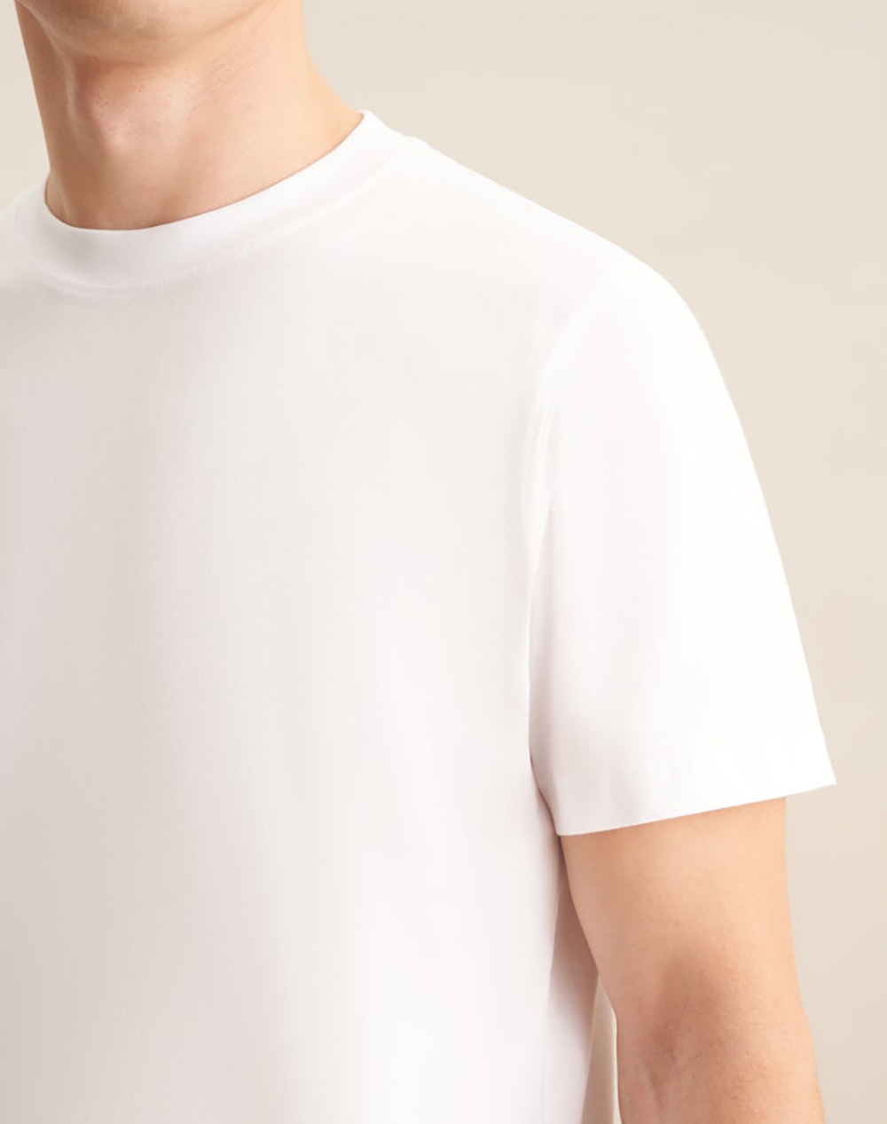 SEIDENSTICKER BASIC T-SHIRT 140100-01 White φωτογραφία