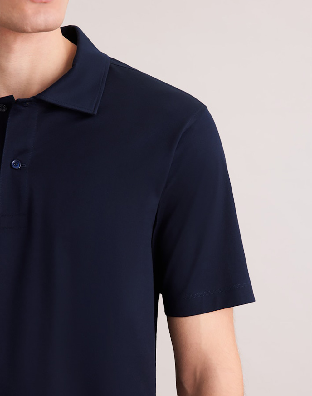 SEIDENSTICKER POLO MERCERIZED COTTON 849442-19 DarkBlue φωτογραφία