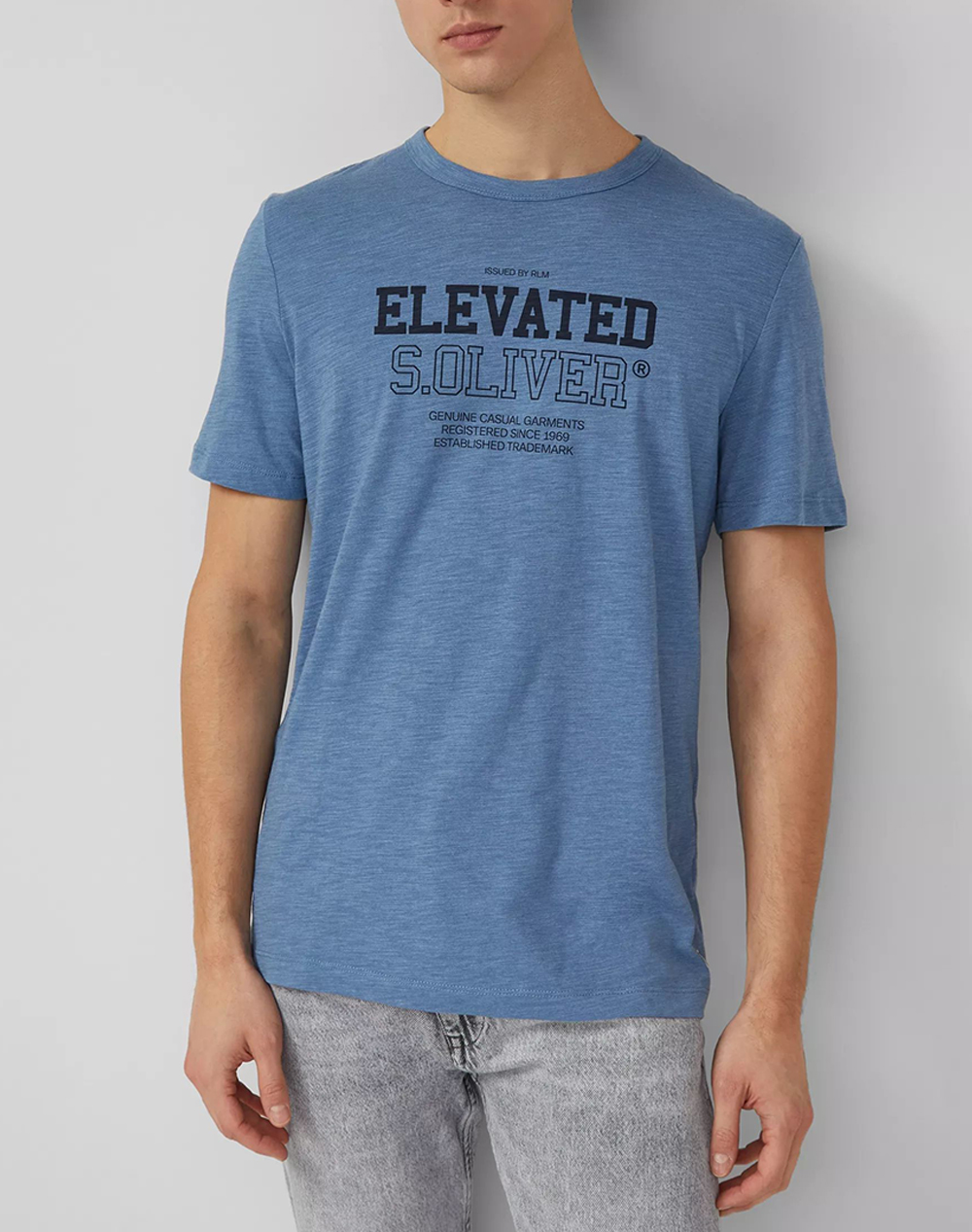 S.OLIVER Μπλούζα SO2169775-62D1 Blue