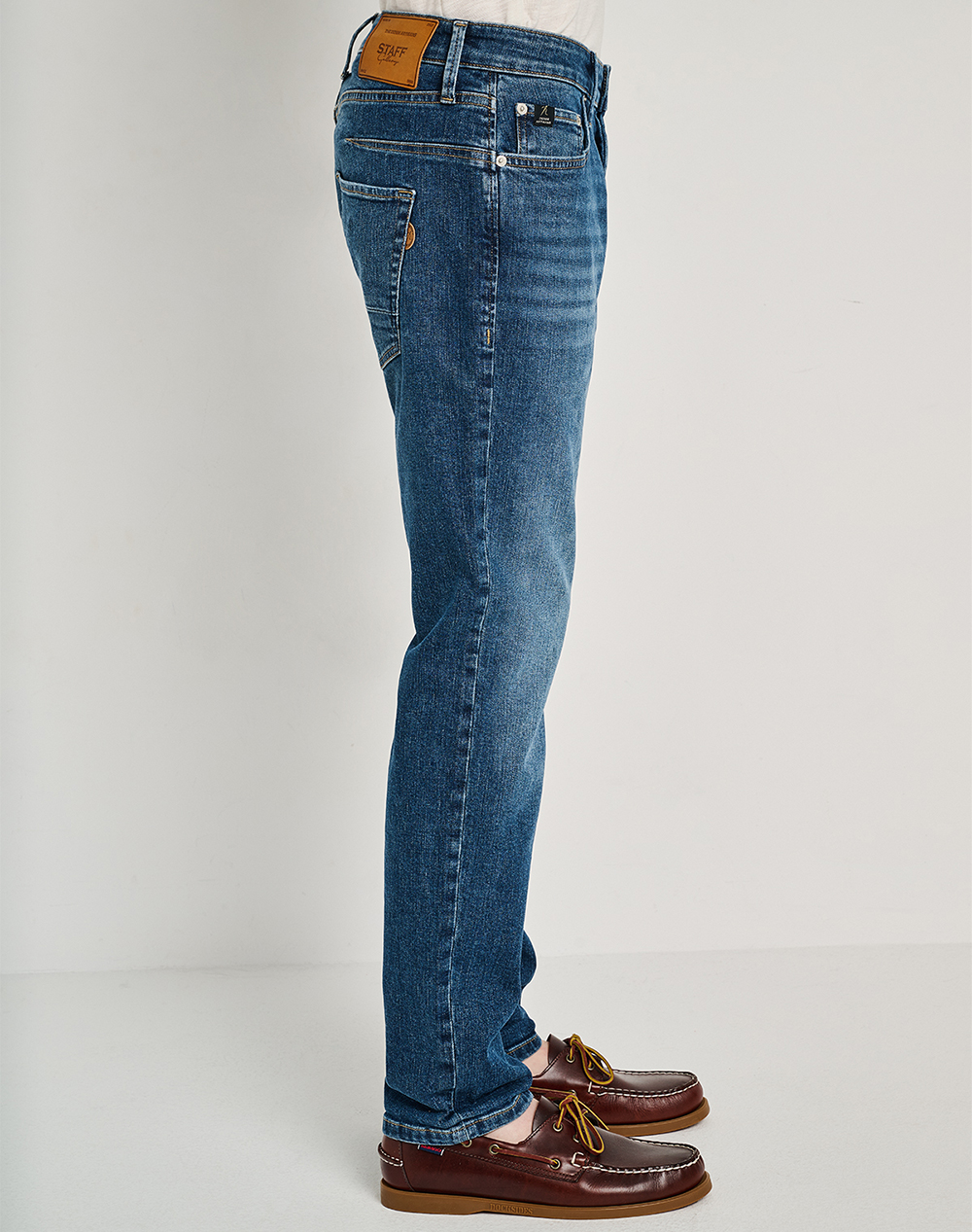 Staff Simon Man Pant 5-829 036 B2 055- 00 Denimblue ανδρικά ρούχα παντελόνια Jeans Politikos Shop Πολιτικός