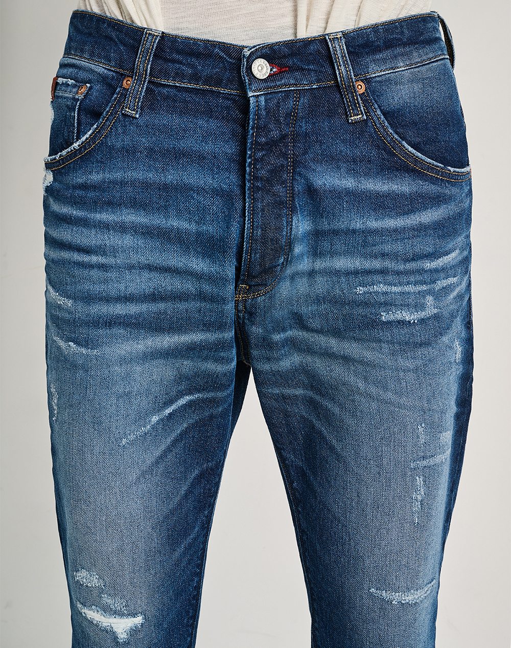 Staff Bob Man Pant 5-833 038 S2 055- 00 Denimblue ανδρικά ρούχα παντελόνια Jeans Politikos Shop Πολιτικός