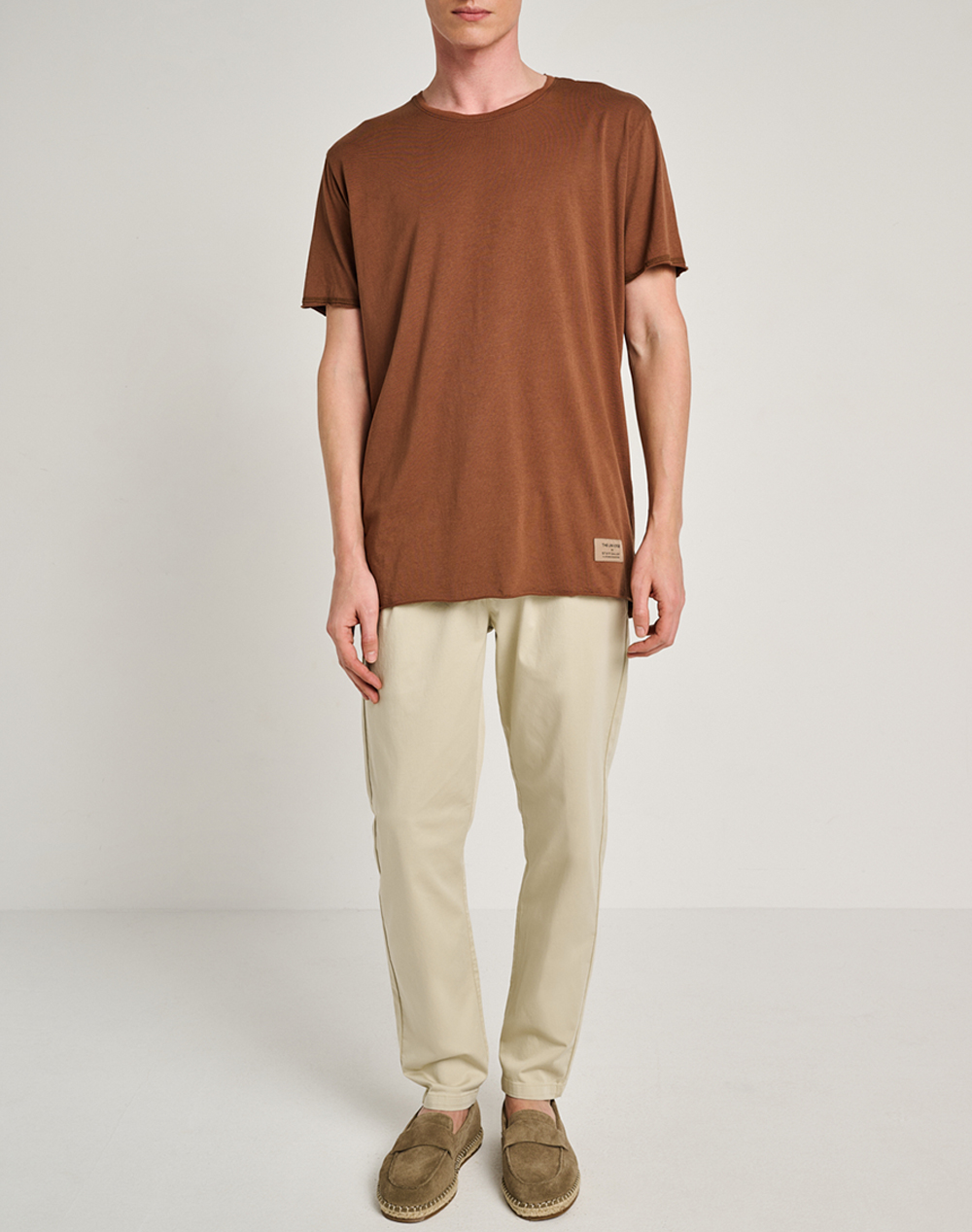 Staff Brian Man Pant 96 5% Co3 5%Ea 5-813 082 9 055-Ν9947 Biege ανδρικά ρούχα παντελόνια Chinos Politikos Shop Πολιτικός