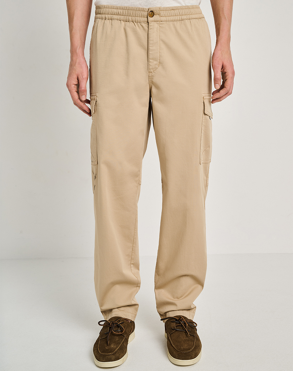 STAFF Ryan Man Pant 96,5% CO3,5%EA 5-814.082.9.055-Ν0033 Biege