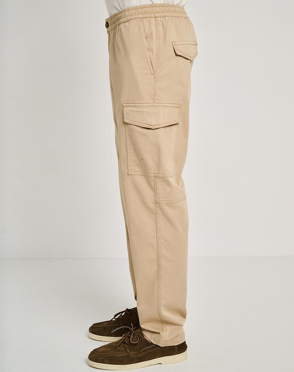 Staff Ryan Man Pant 96 5% Co3 5%Ea 5-814 082 9 055-Ν0033 Biege ανδρικά ρούχα παντελόνια Cargo Politikos Shop Πολιτικός