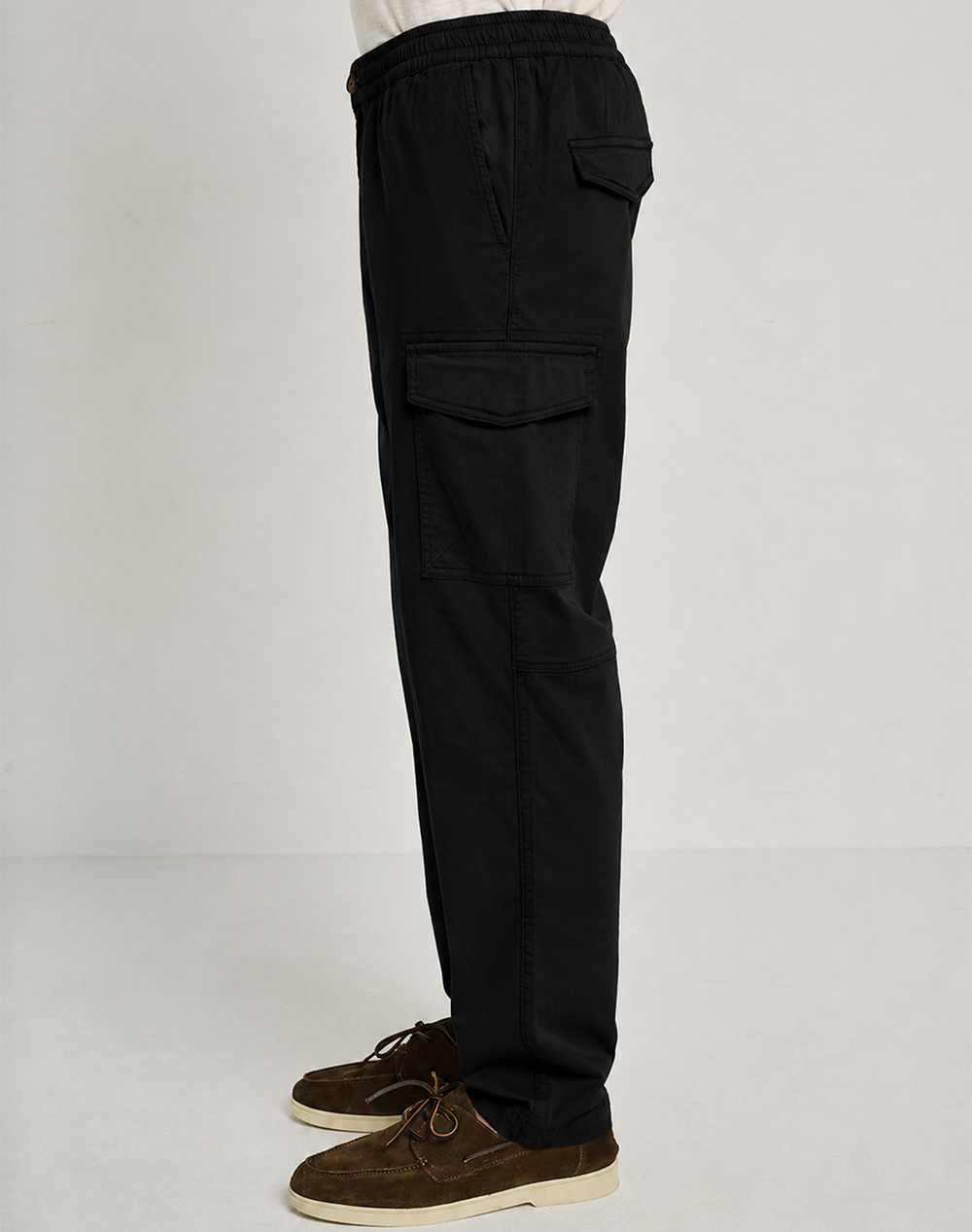 Staff Ryan Man Pant 96 5% Co3 5%Ea 5-814 082 9 055-Ν0090 Black ανδρικά ρούχα παντελόνια Cargo Politikos Shop Πολιτικός