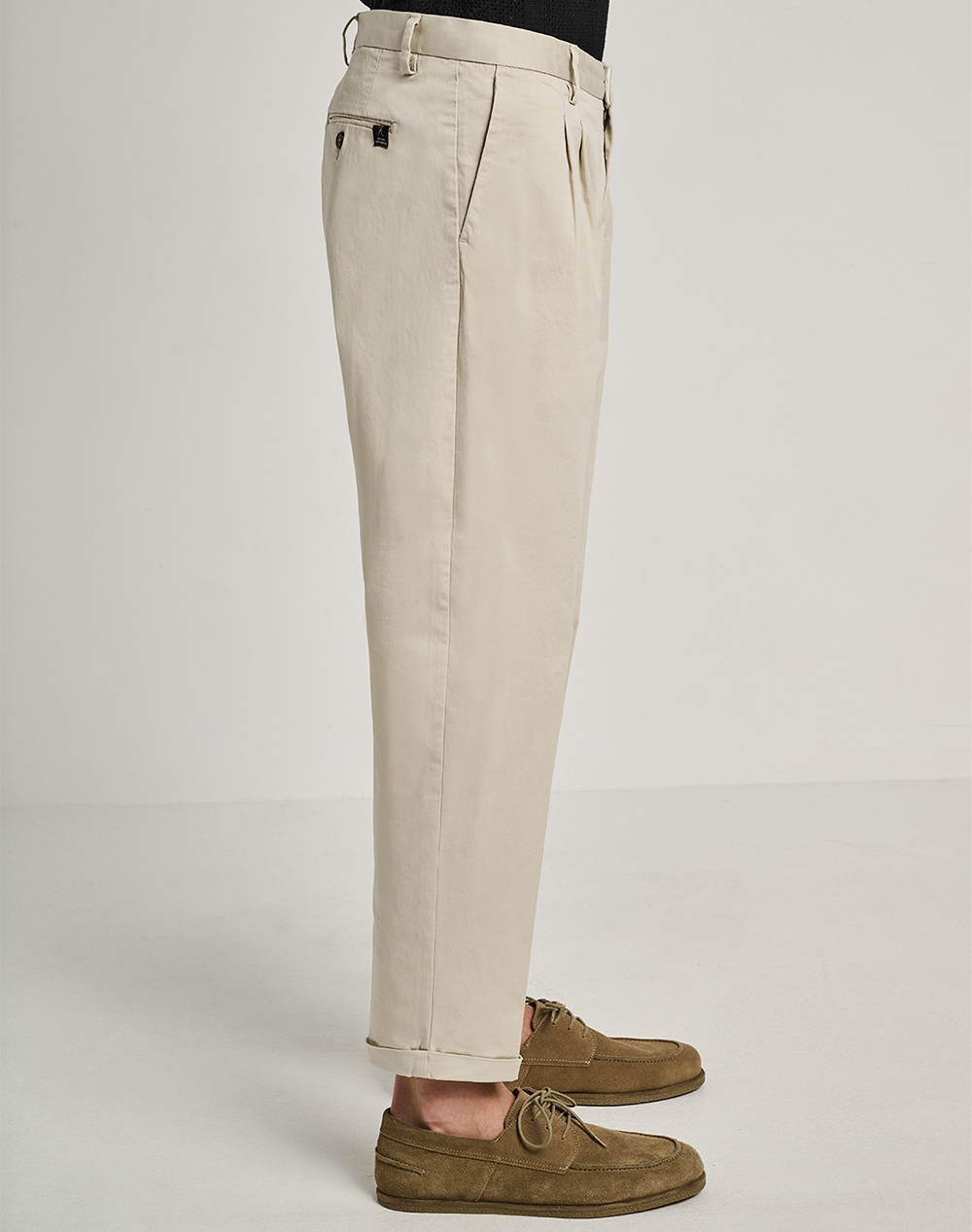 Staff Diogo Man Pant 98%Co 2%El 60-Bp0191 055-Ν0033 Biege ανδρικά ρούχα παντελόνια Chinos Politikos Shop Πολιτικός