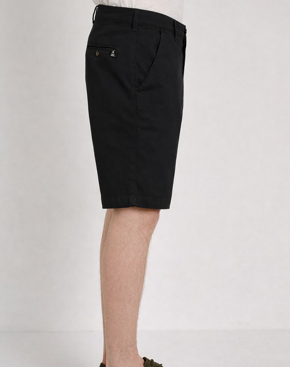 Staff Dylan Man Short Pant 97%Co 3%Ea 5-858 080 9 055-Ν0090 Black ανδρικά ρούχα Σορτς Βερμουδες Chinos Politikos Shop Πολιτικός