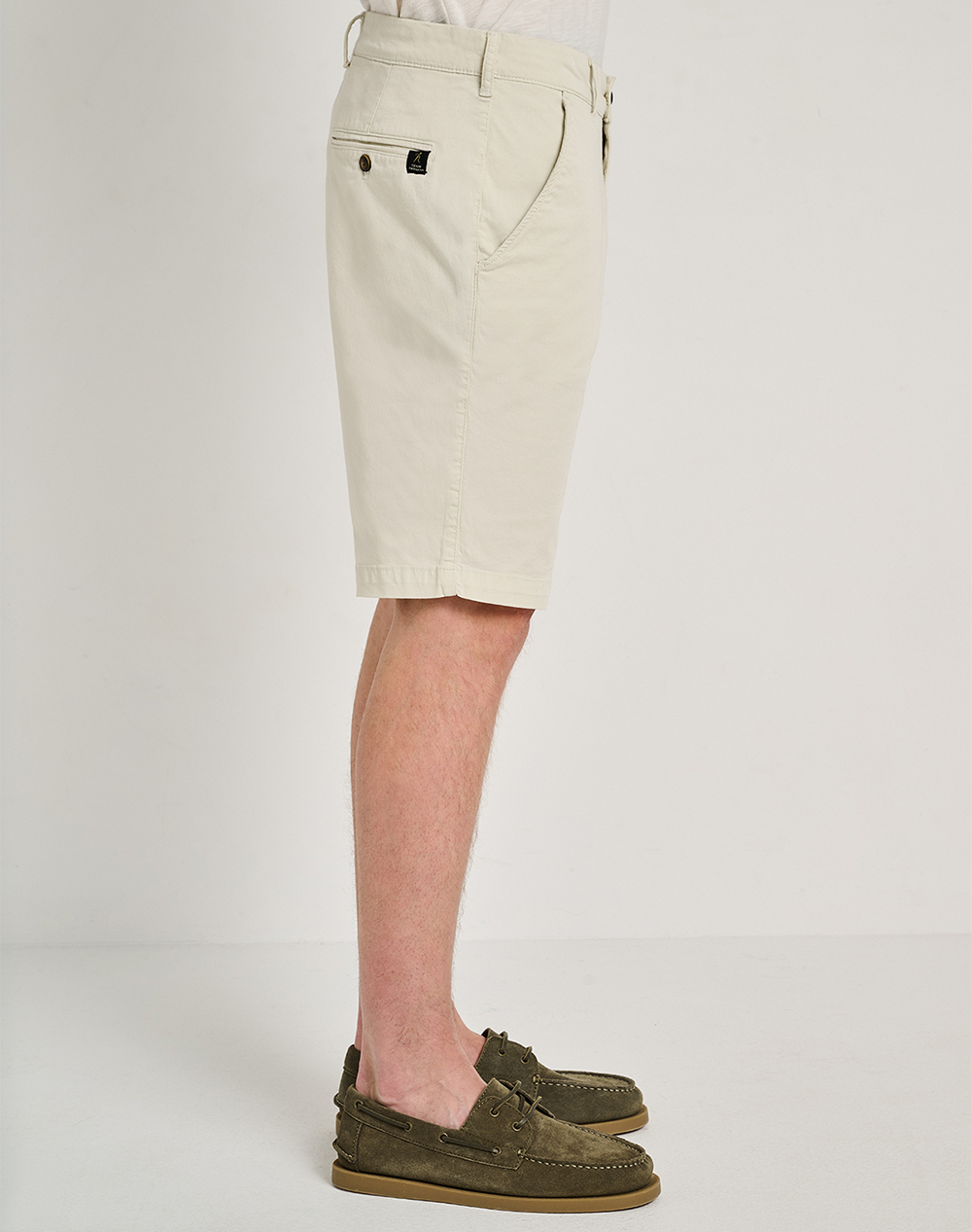Staff Dylan Man Short Pant 97%Co 3%Ea 5-858 080 9 055-Ν9947 Ecru ανδρικά ρούχα Σορτς Βερμουδες Chinos Politikos Shop Πολιτικός