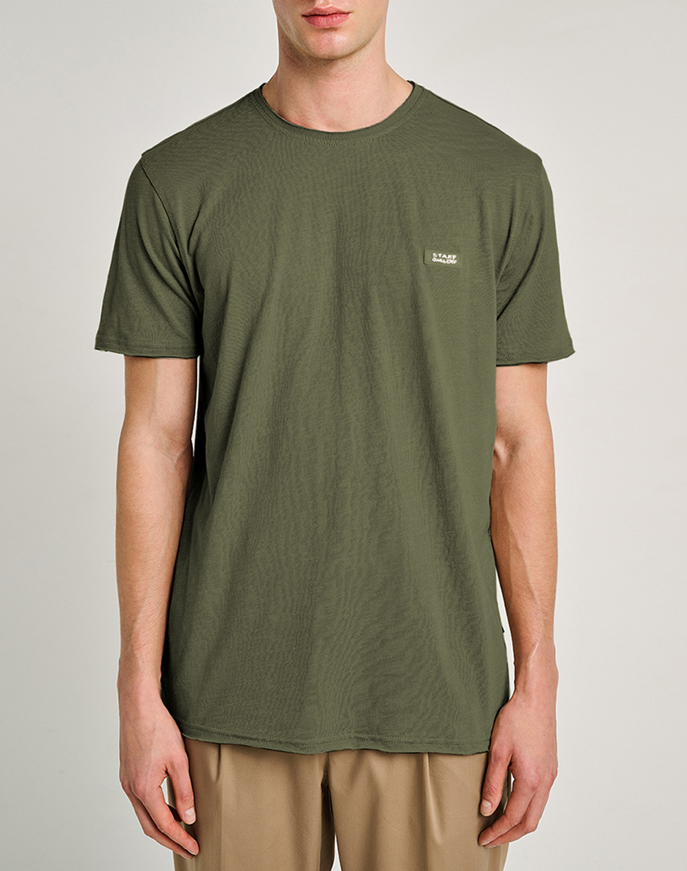 STAFF Zeus Man T-Shirt 100%Co 64-016.055-Ν0093 Khaki