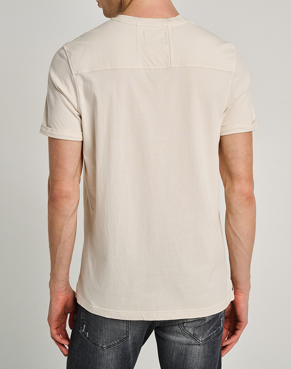 STAFF Evan Man T-Shirt Wide Fit 64-020.055-Ν9947 Biege φωτογραφία
