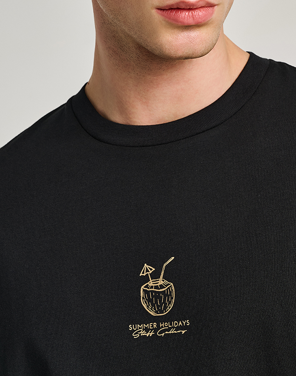 STAFF Harry Man T-Shirt Wide Fit 64-027.055-Ν0090 Black φωτογραφία