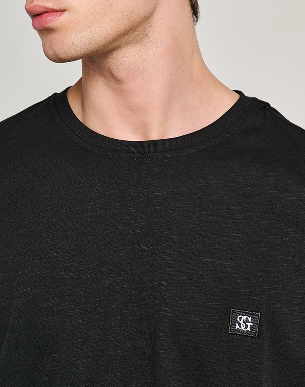 Staff Ikaros Man T-Shirt 100%Co 64-003 055-Ν0090 Black ανδρικά ρούχα μπλούζες Politikos Shop Πολιτικός