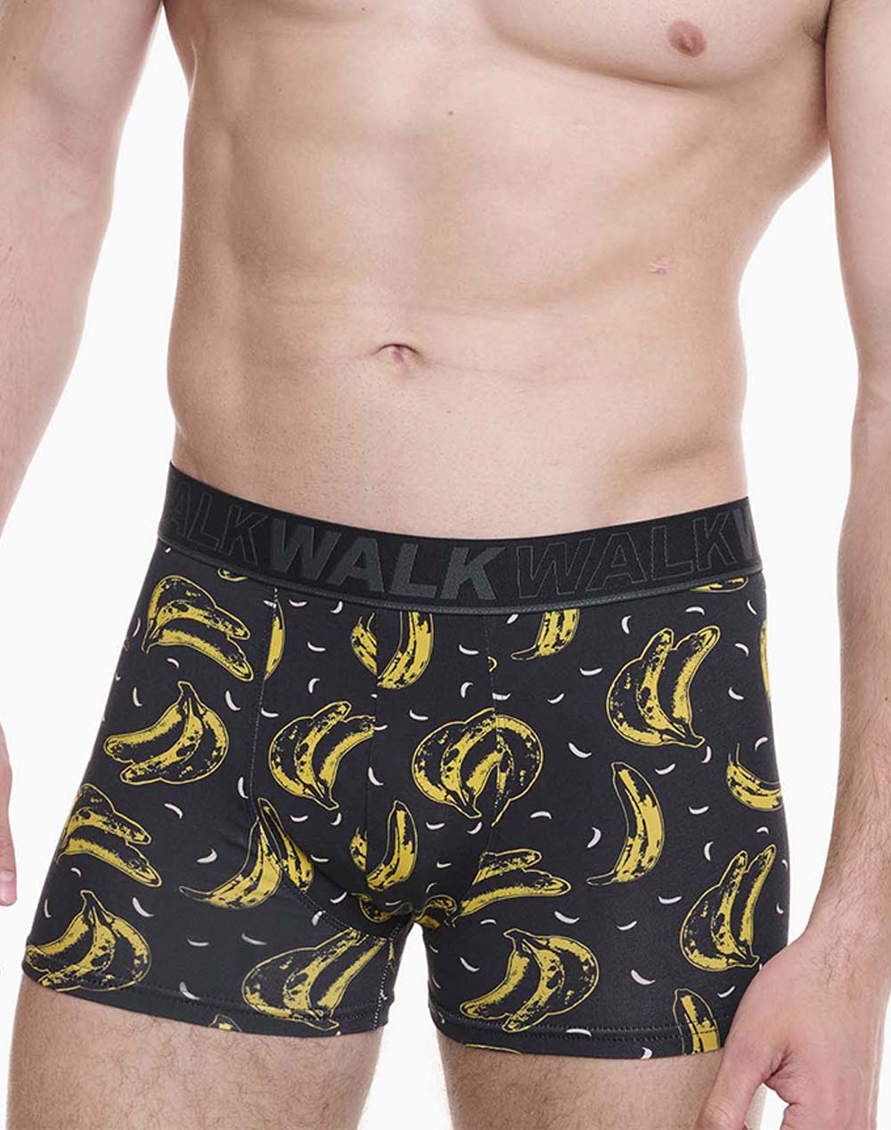 WALK ΑΝΔΡΙΚΟ ΒΑΜΒΑΚΕΡΟ ΜΠΟΞΕΡ ΜΕ ΣΧΕΔΙΟ BANANAS (ΜΟΝΑΔΑ) W1754-16-MULTI Multi