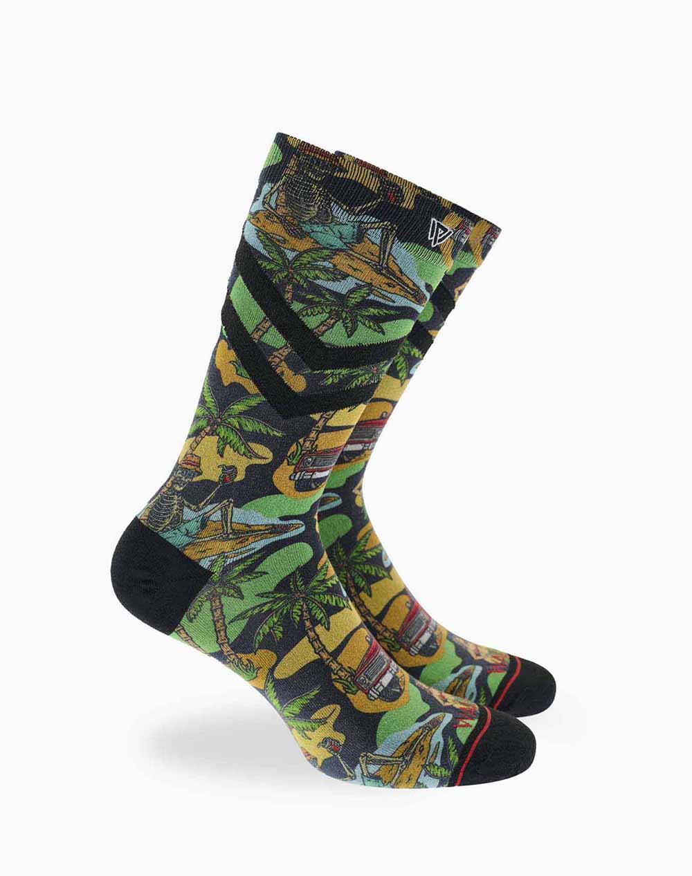 WALK 3SIXTY ΑΝΔΡΙΚΕΣ ΚΑΛΤΣΕΣ PRINTED BAMBOO S500-32-MULTI Multi
