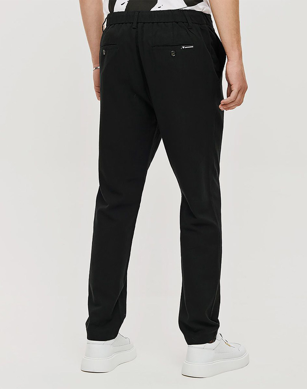 BROKERS ΑΝΔΡΙΚΟ ΠΑΝΤΕΛΟΝΙ ΒΑΜΒΑΚΕΡΟ 26014108487-80 Black φωτογραφία