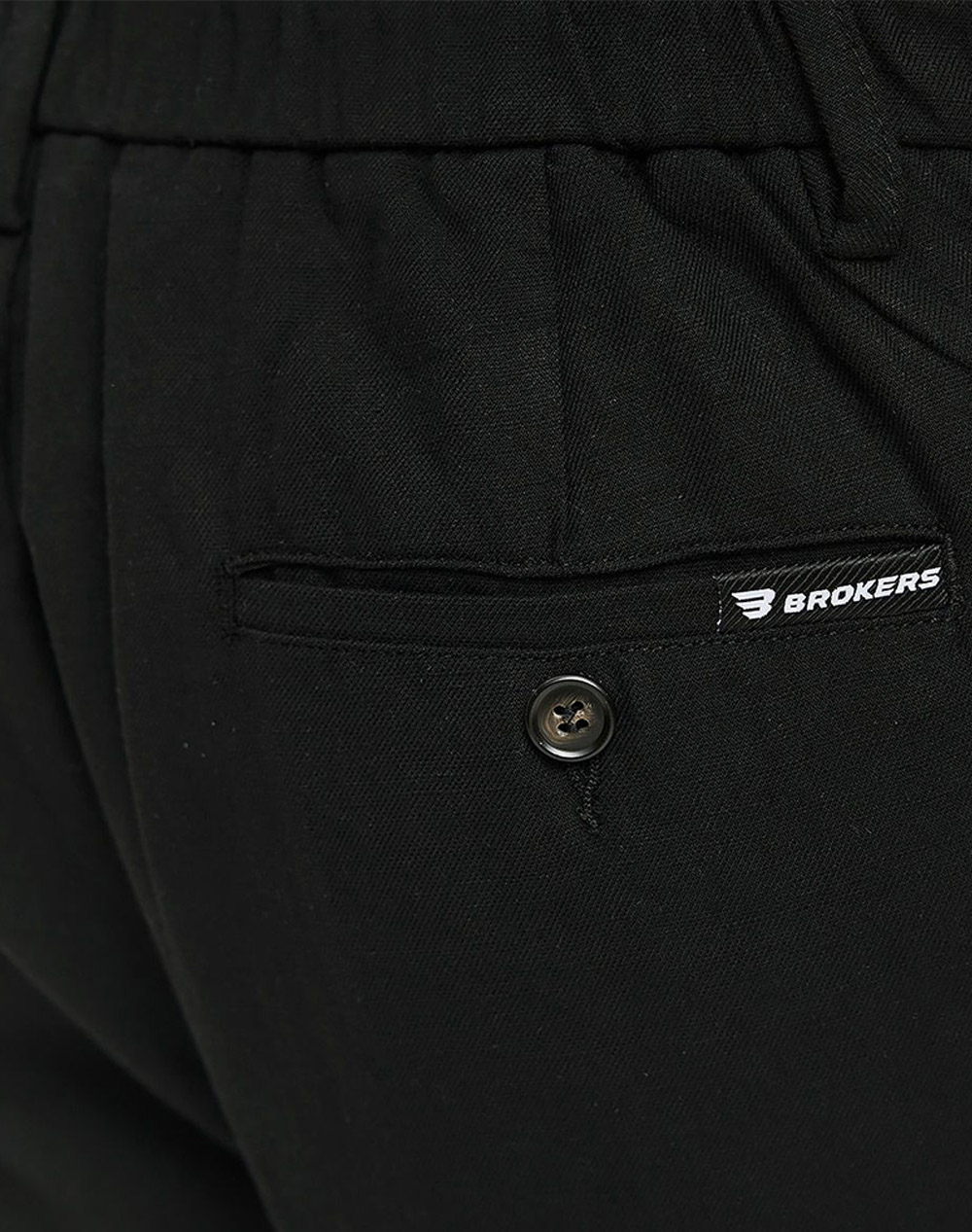 BROKERS ΑΝΔΡΙΚΟ ΠΑΝΤΕΛΟΝΙ ΒΑΜΒΑΚΕΡΟ 26014108487-80 Black φωτογραφία