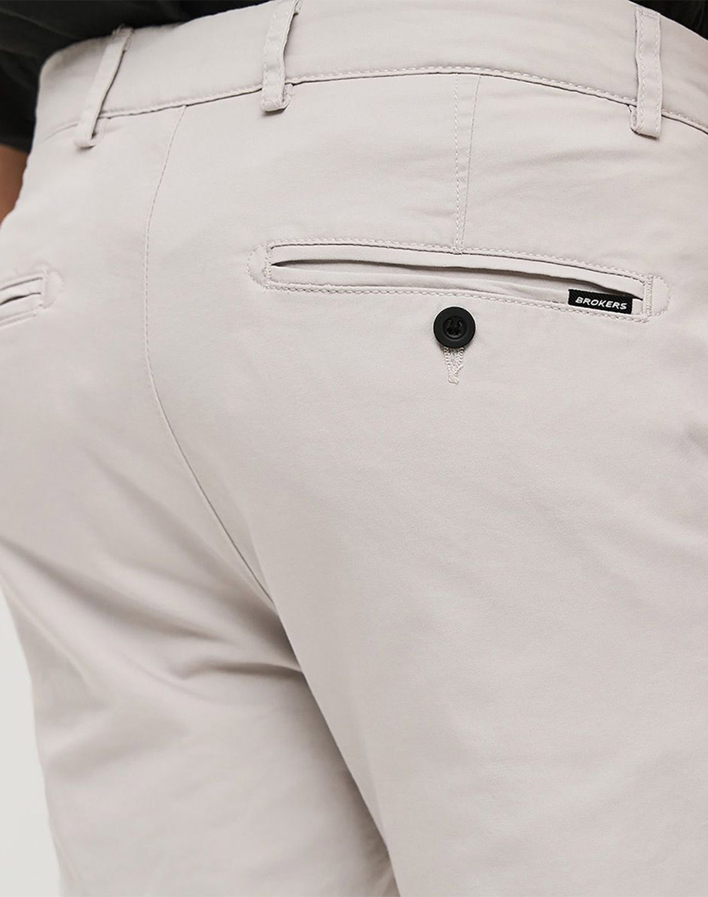 BROKERS ΑΝΔΡΙΚΟ ΠΑΝΤΕΛΟΝΙ 26014402451-2 Ecru φωτογραφία