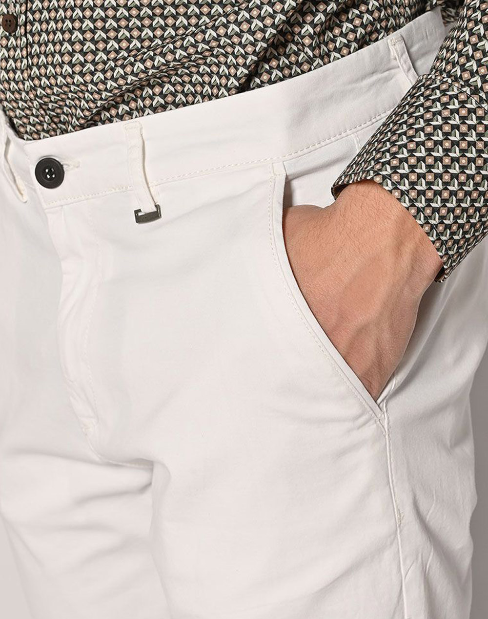 BROKERS ΑΝΔΡΙΚΟ ΠΑΝΤΕΛΟΝΙ 26014402451-1 White φωτογραφία