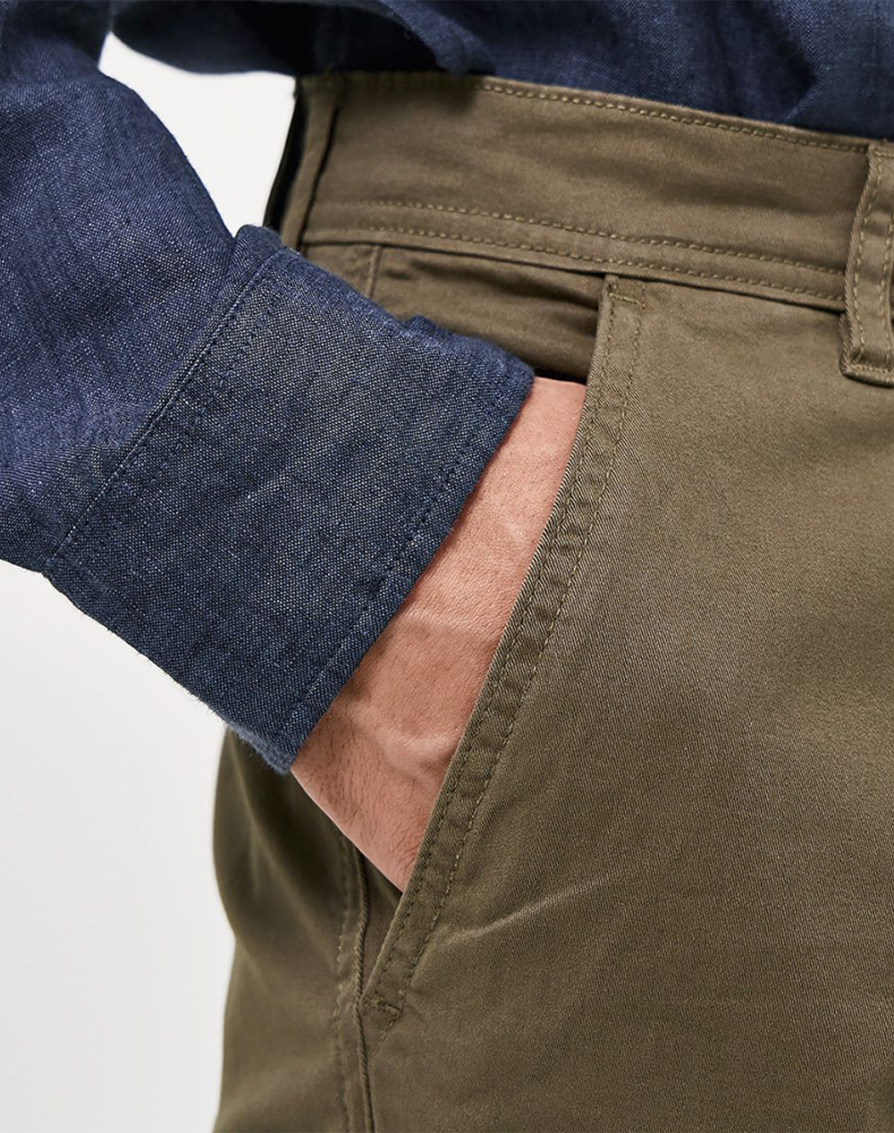 Brokers Ανδρικό Παντελόνι Cargo 26014521451-62 Khaki ανδρικά ρούχα παντελόνια Politikos Shop Πολιτικός