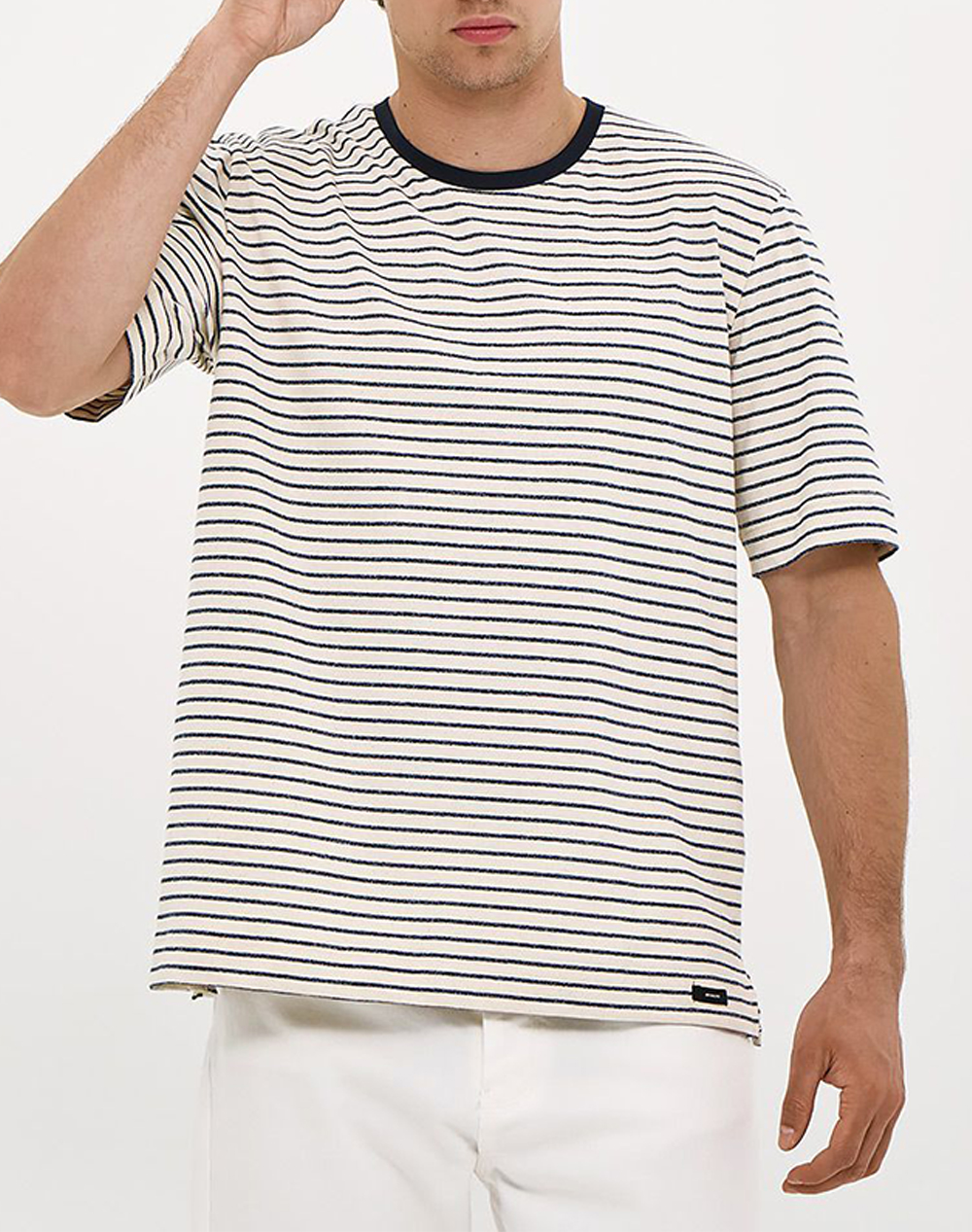BROKERS ΑΝΔΡΙΚΟ T-SHIRT 26017239784-3 Ecru