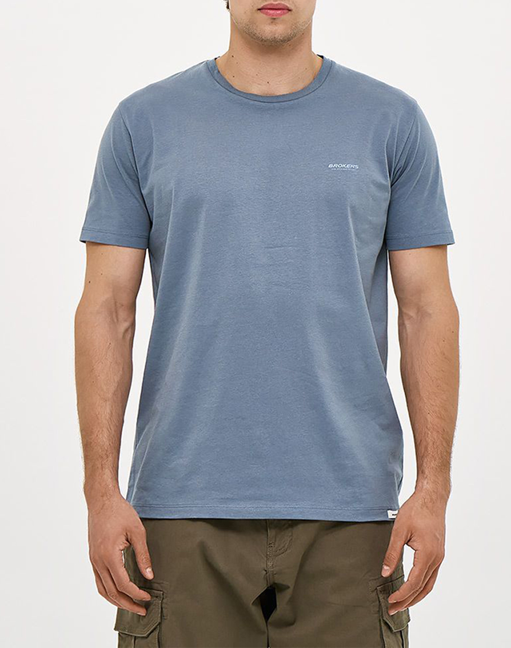 BROKERS ΑΝΔΡΙΚΟ T-SHIRT 26017100751-74 RafBlue