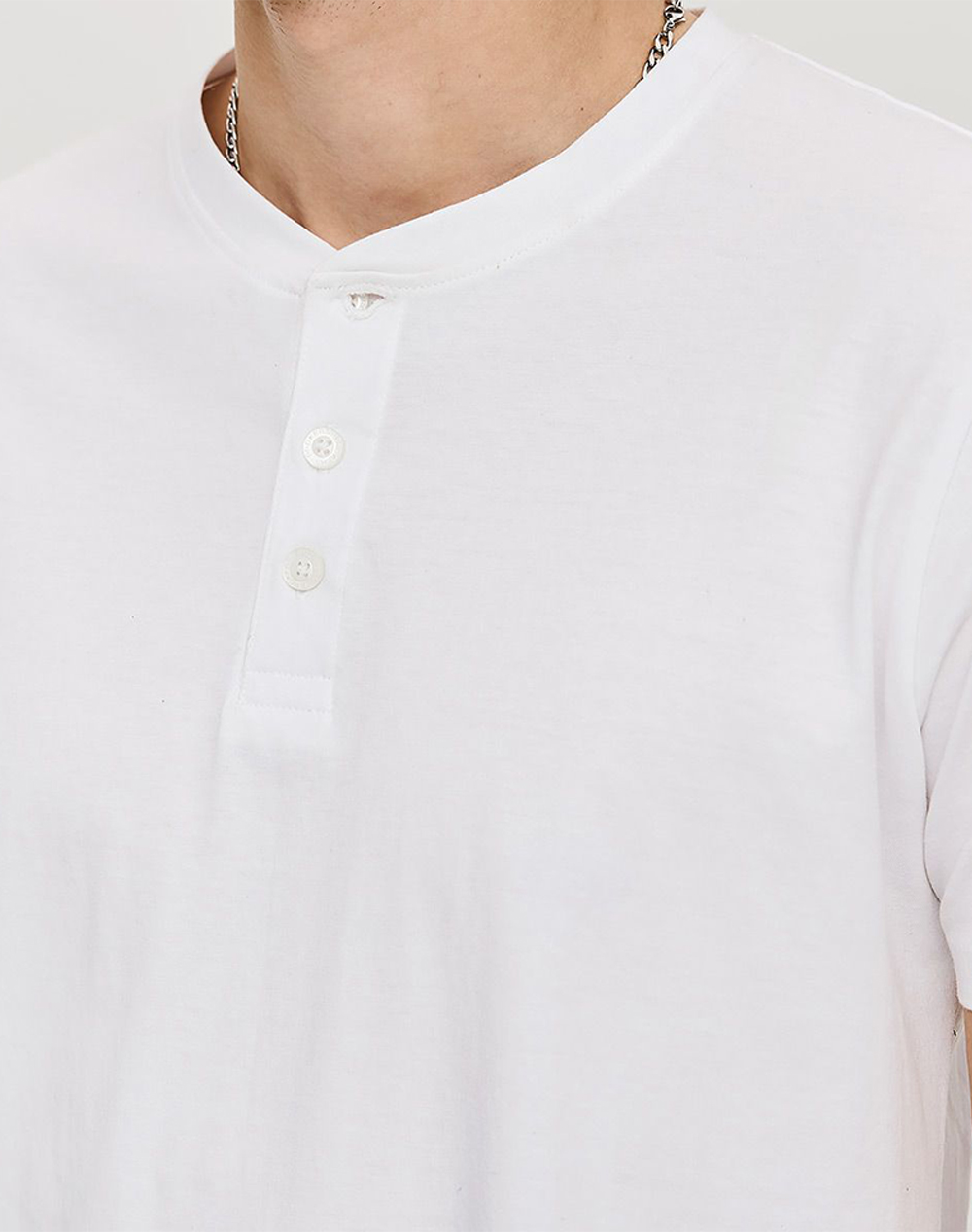 Brokers Ανδρικό T-Shirt 26017101751-1 White ανδρικά ρούχα μπλούζες Politikos Shop Πολιτικός