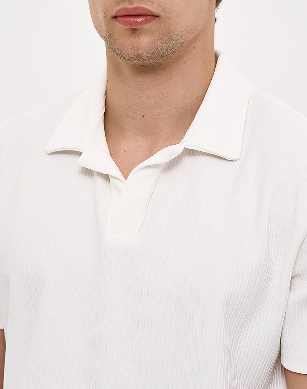Brokers Ανδρικό Polo 26017817531-1 White ανδρικά ρούχα μπλούζες Politikos Shop Πολιτικός
