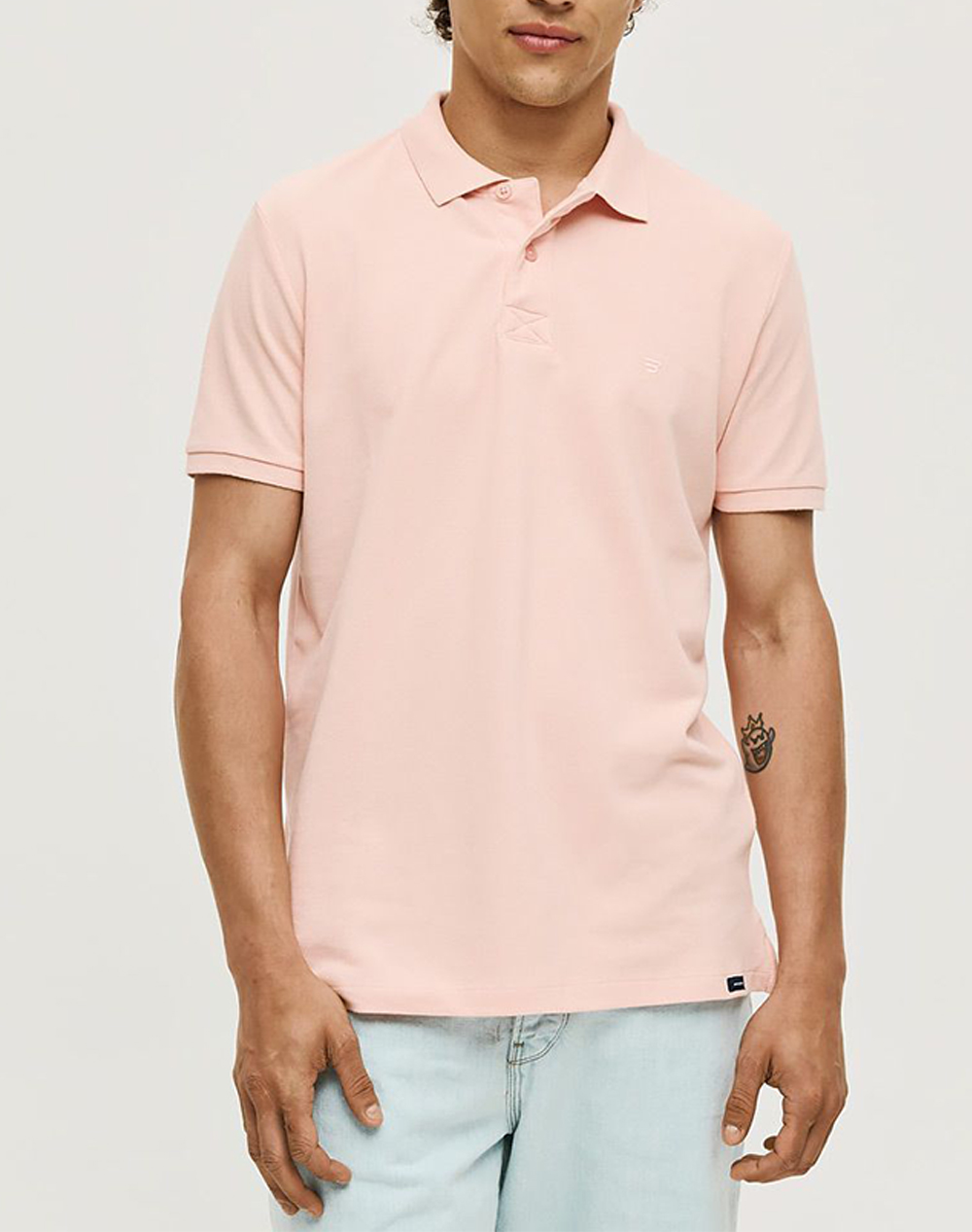 BROKERS ΑΝΔΡΙΚΟ POLO 26017801756-16 LightPink