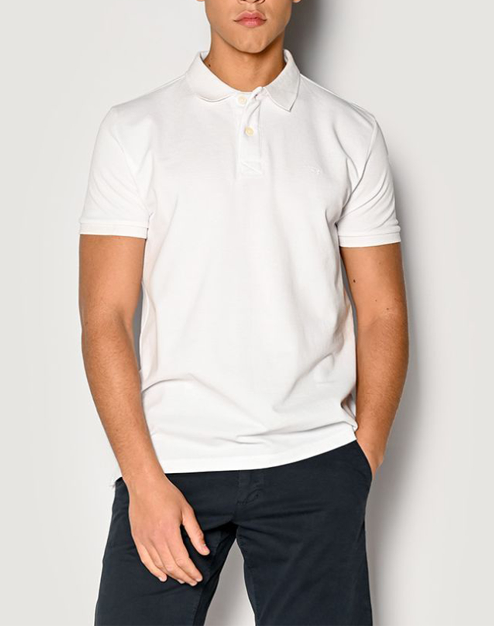 BROKERS ΑΝΔΡΙΚΟ POLO 26017801756-1 White