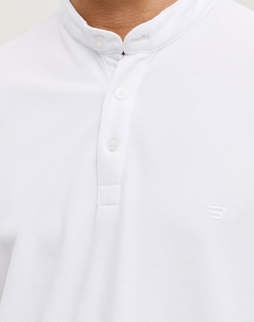 Brokers Ανδρικό Polo 26017811756-1 White ανδρικά ρούχα μπλούζες Politikos Shop Πολιτικός