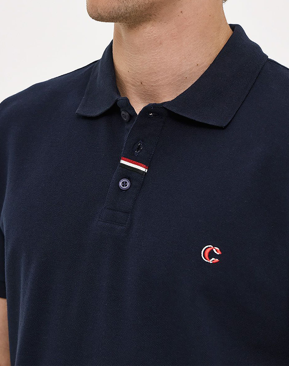 Brokers Ανδρικό Polo 26017815756-72 Darkblue ανδρικά ρούχα μπλούζες Politikos Shop Πολιτικός