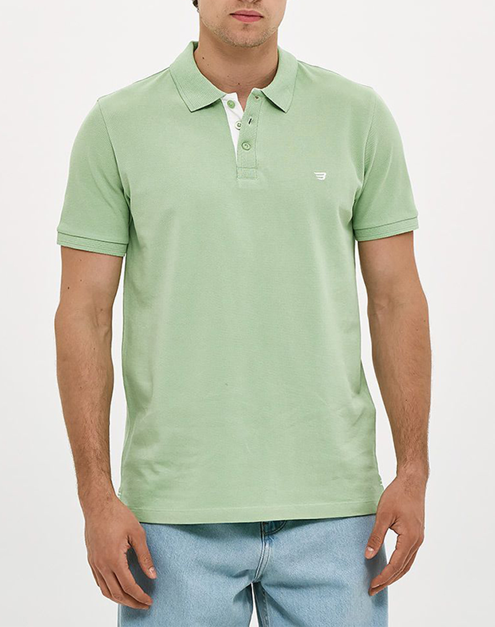 BROKERS ΑΝΔΡΙΚΟ POLO 26017814756-57 MintGreen