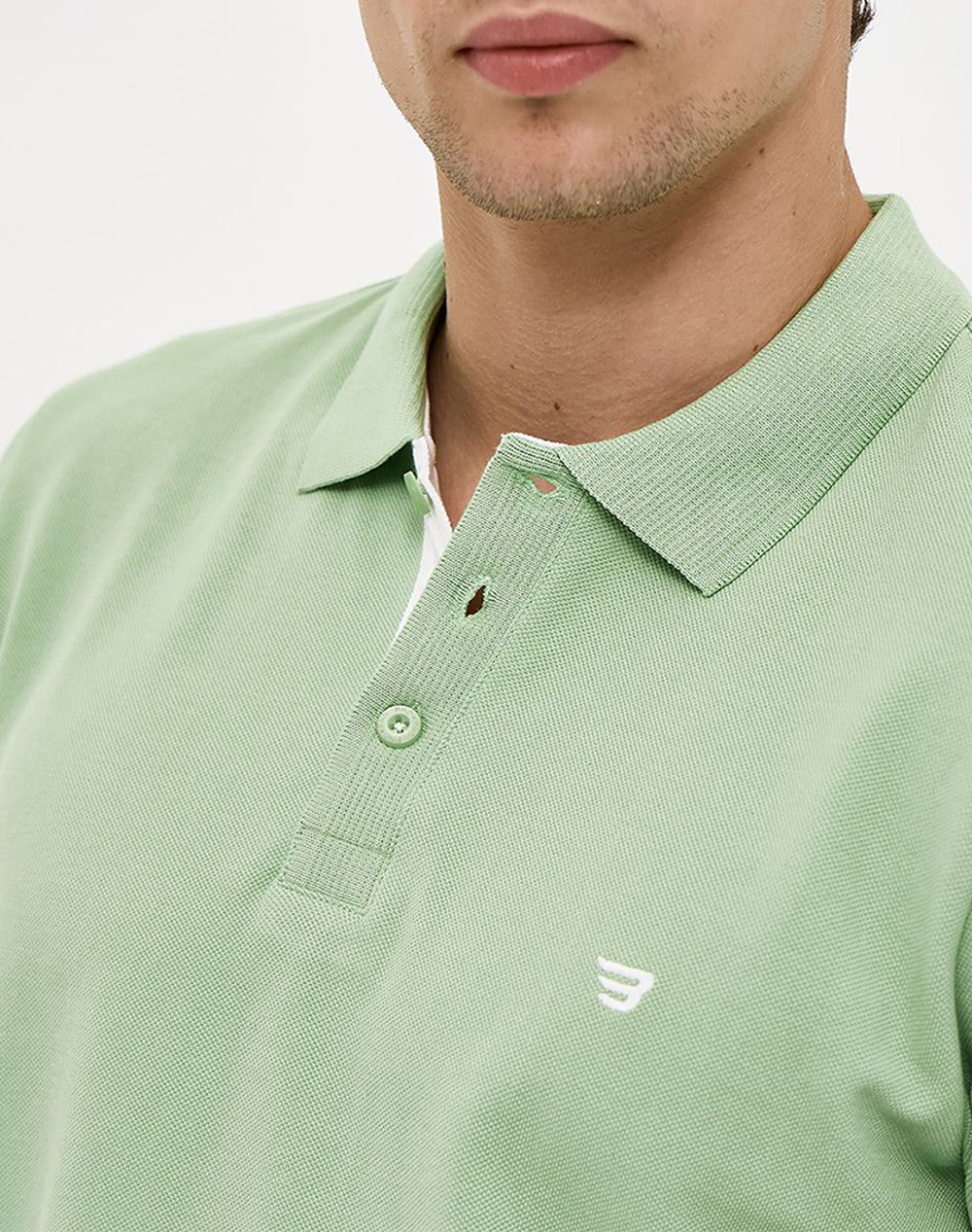 Brokers Ανδρικό Polo 26017814756-57 Mintgreen ανδρικά ρούχα μπλούζες Politikos Shop Πολιτικός