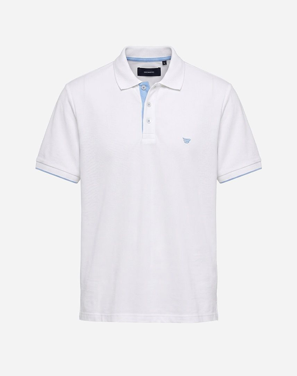 BROKERS ΑΝΔΡΙΚΟ POLO 26017814756-1 White