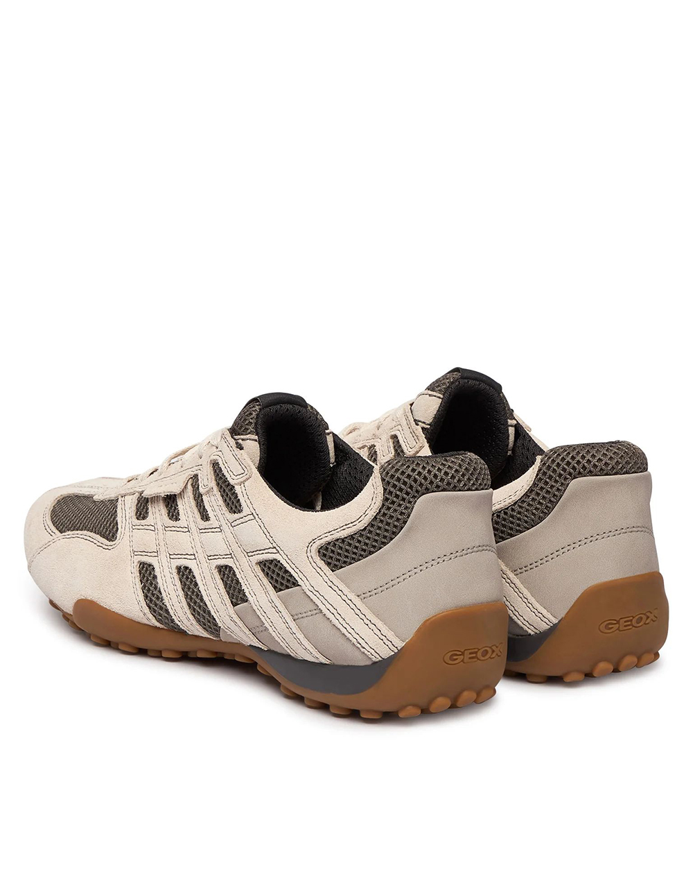 Geox U Snake Original A - Sue+Mesh U55Mna02214C5V9F-C5V9F Mixed ανδρικά παπούτσια Sneakers Politikos Shop Πολιτικός
