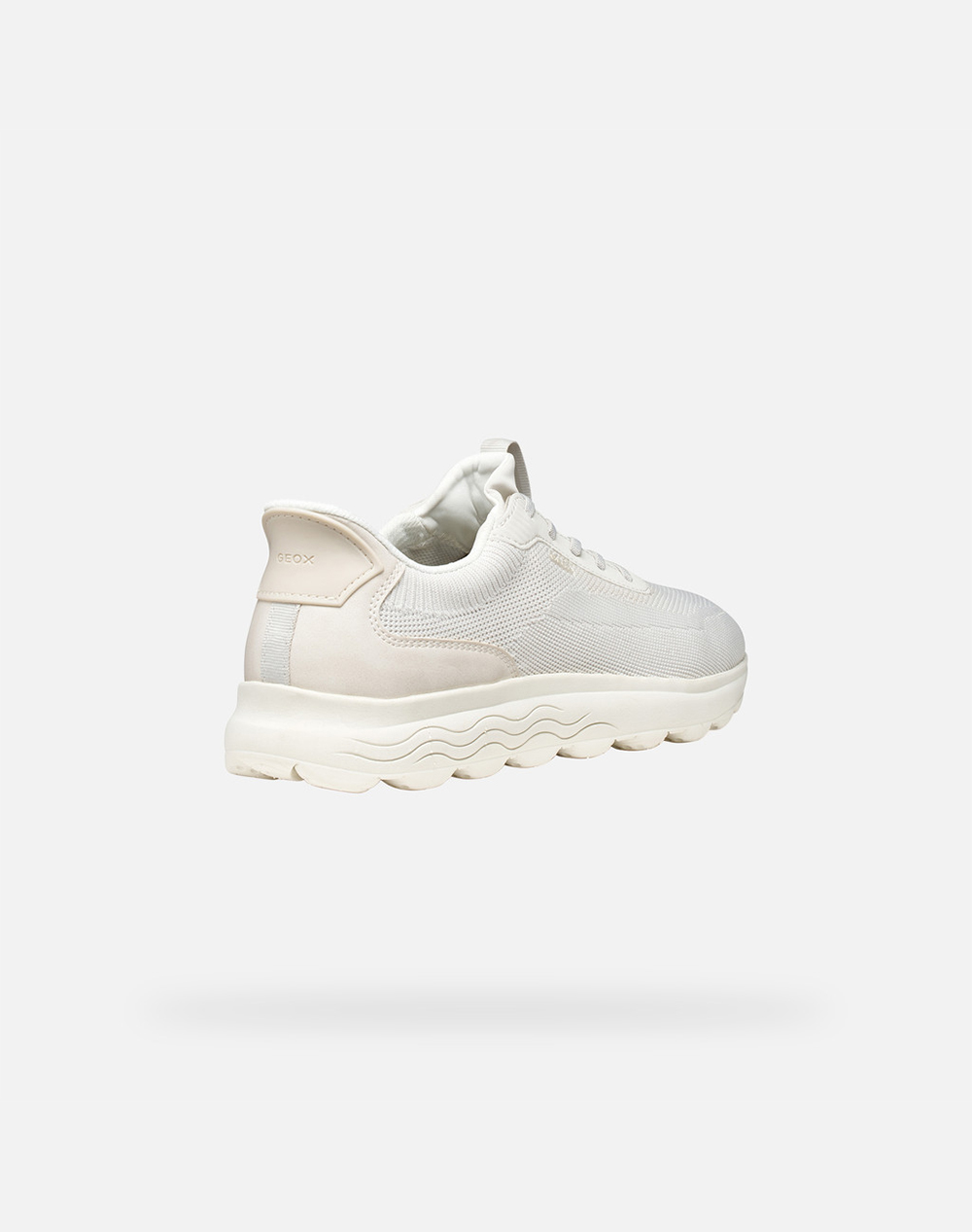 Geox U Spherica Plus A - Knit Te+Sy U55Mpa06Kekc1002-C1002 Offwhite ανδρικά παπούτσια Sneakers Politikos Shop Πολιτικός