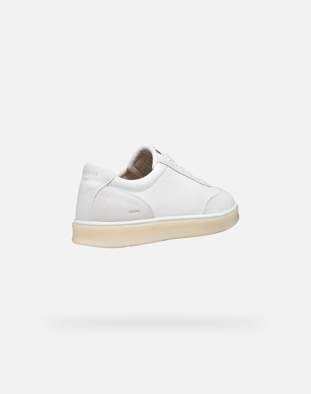 Geox U Spherica Actif X 4 U653Ja09B22C1352-C1352 White ανδρικά παπούτσια Sneakers Politikos Shop Πολιτικός