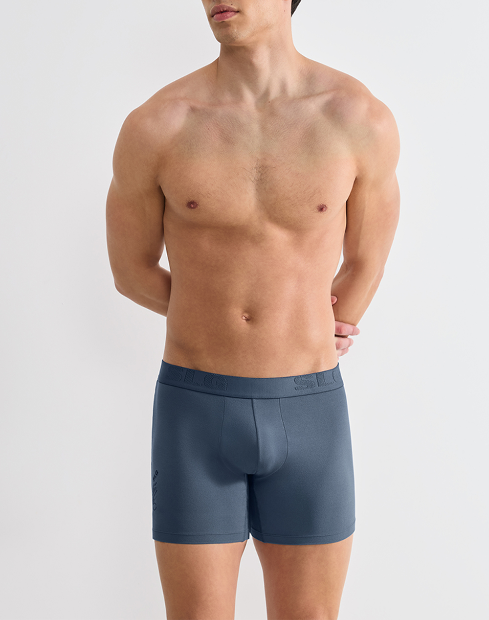 Sloggi Slg Base Soft Short C2P 10226682-M007-M007 Blue ανδρικά εσώρουχα Σλιπ Μποξερ Politikos Shop Πολιτικός