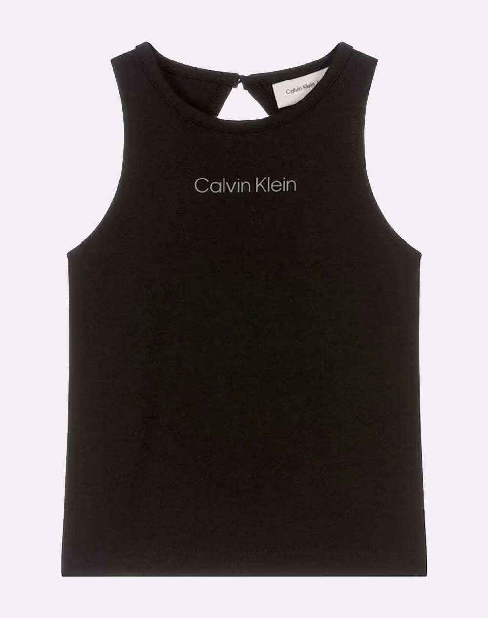 CALVIN KLEIN PUNTO SLEEVELESS TOP LVCKSJB20G-8Y-16Y-BEH Black
