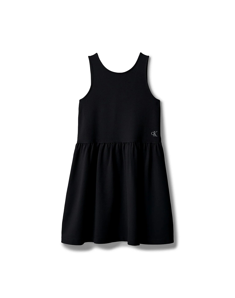 CALVIN KLEIN JEANS PUNTO TANK DRESS LVCKSJH01G-8Y-16Y-BEH Black