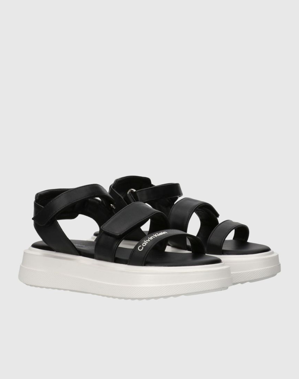 CALVIN KLEIN JEANS VELCRO SANDAL V3A2-83250-0326-30-34-999 JetBlack φωτογραφία