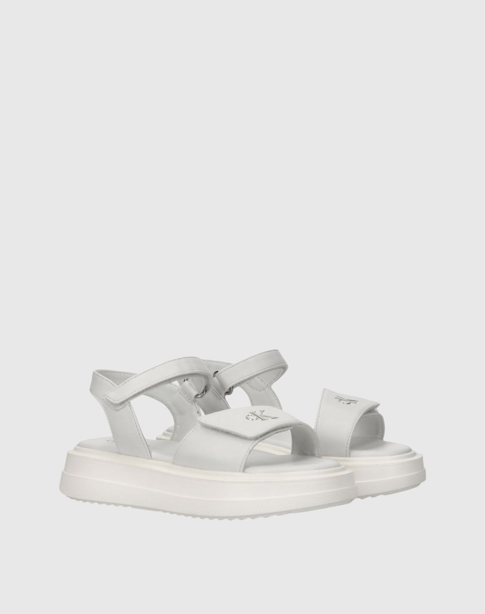 CALVIN KLEIN JEANS VELCRO SANDAL V3A2-83251-0326-35-40-100 White φωτογραφία