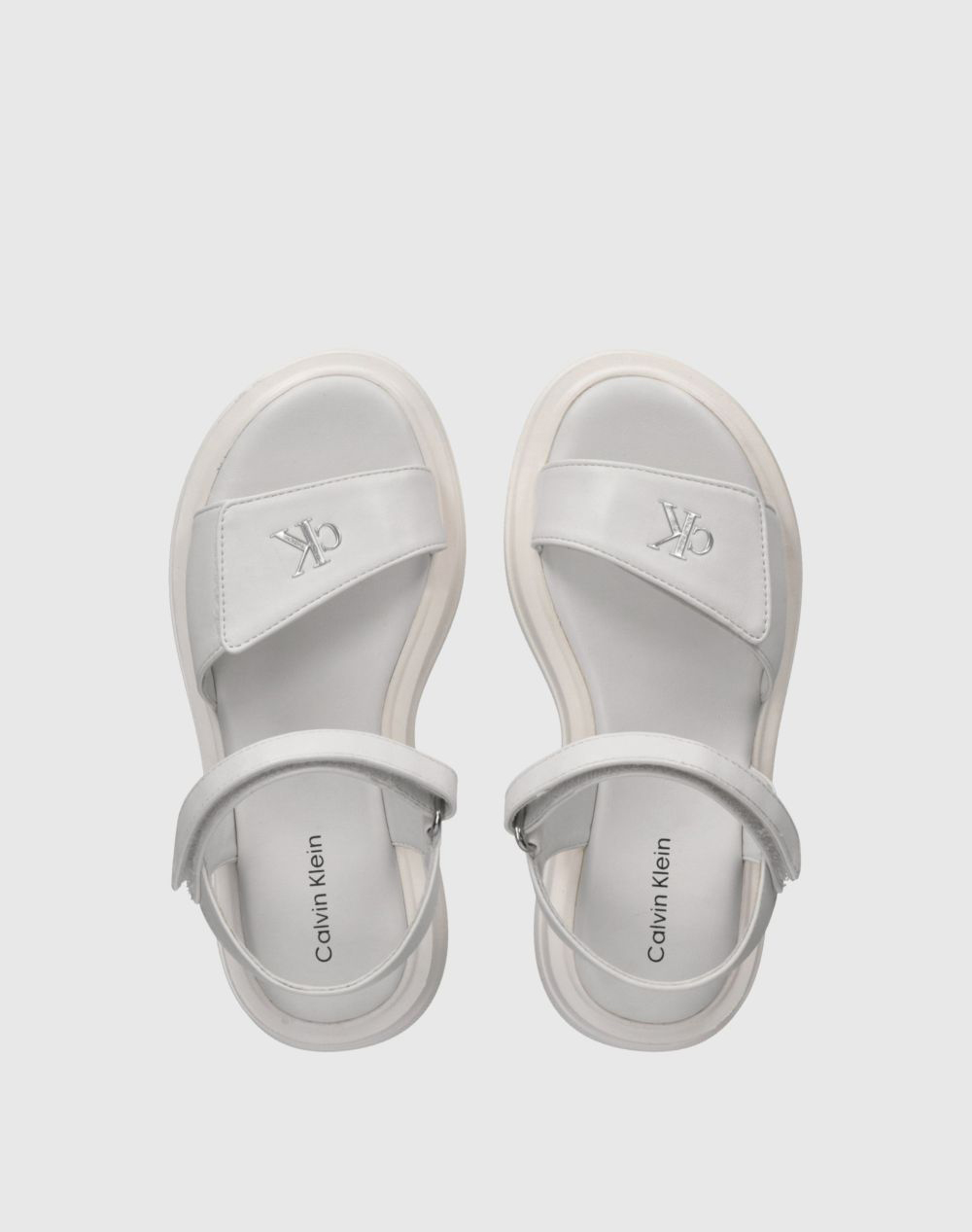 CALVIN KLEIN JEANS VELCRO SANDAL V3A2-83251-0326-35-40-100 White φωτογραφία