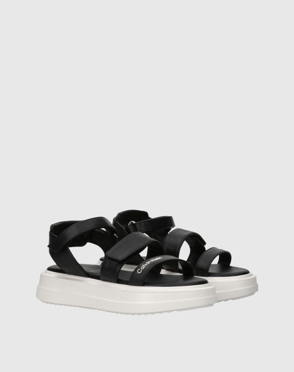 CALVIN KLEIN JEANS VELCRO SANDAL V3A2-83250-0326-35-40-999 JetBlack φωτογραφία