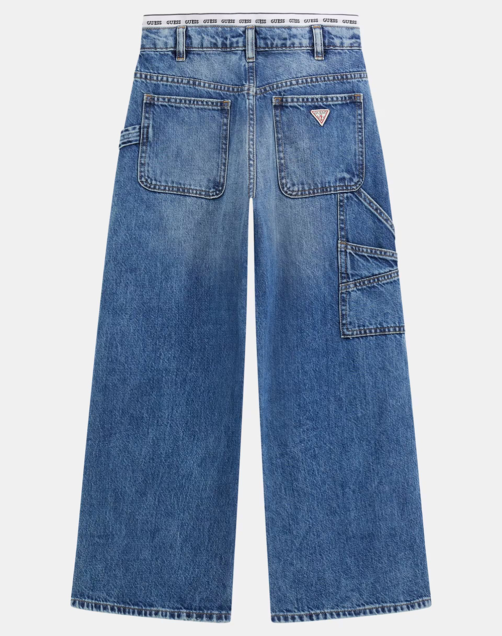 GUESS KIDS RIGID DENIM FASHION FIT PANTS ΠΑΝΤΕΛΟΝΙ ΠΑΙΔΙΚΟ GIRL J5RA12D45E0-RTYH DenimBlue φωτογραφία